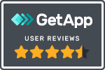 User Reviews at GetApp - 4.5 out of 5 stars